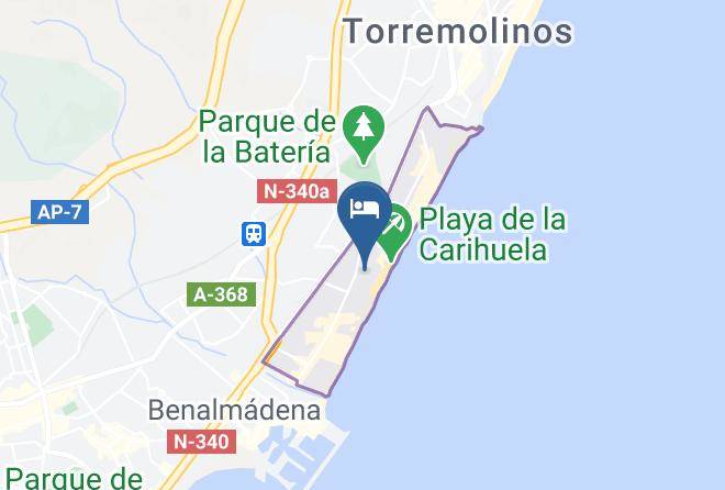 Malaga - Hotel Ms Tropicana Maps
