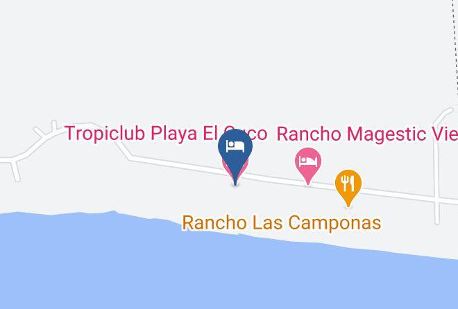 Intipuca - Tropiclub Playa El Cuco Maps