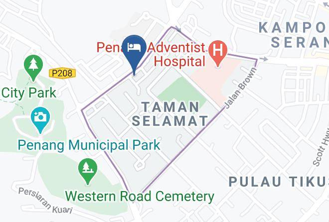 Tropics Eight Suites Map