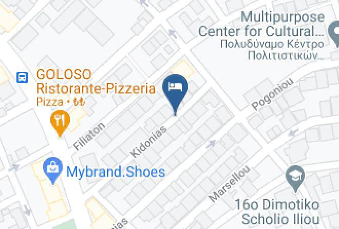 West Athens - Troulakis Beach Hotel Maps