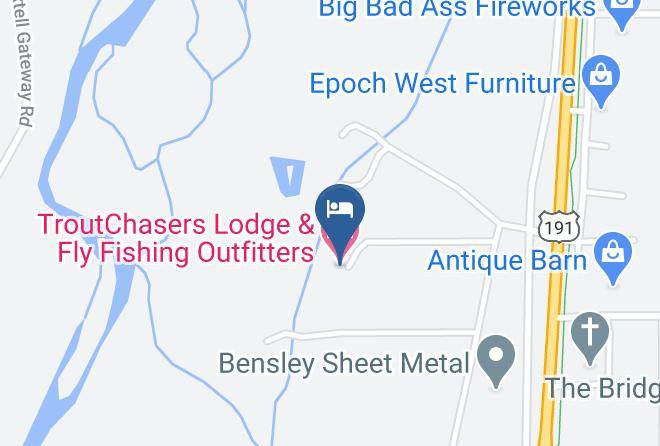 Gallatin - Troutchasers Lodge & Fly Fishing Outfitters Maps