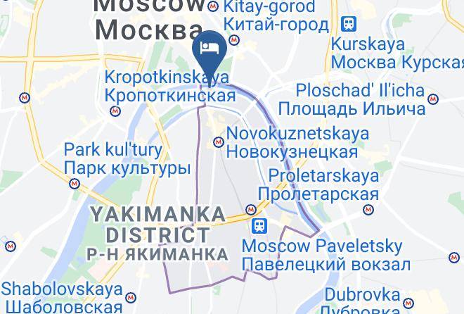 Otel' Troyka Moscow Map