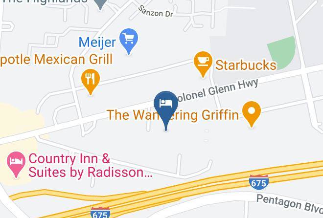 Greene - Tru By Hilton Beavercreek Dayton Maps