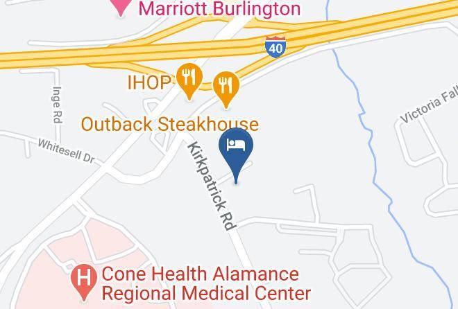 Alamance - Tru By Hilton Burlington Maps