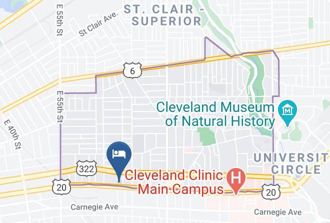 Tru By Hilton Cleveland Midtown Map