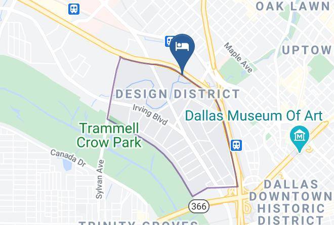 Tru By Hilton Dallas Downtown Market Center Map