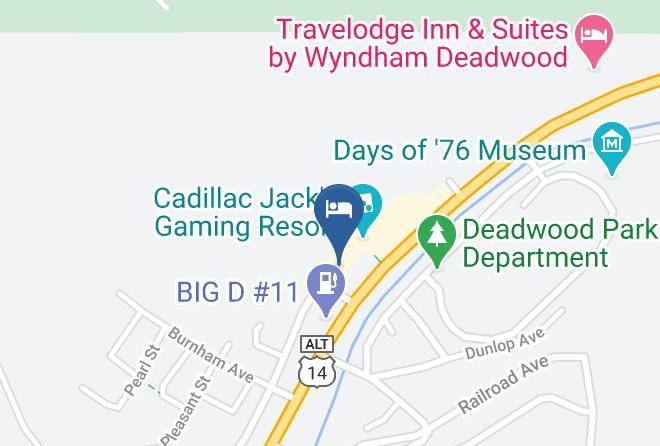 Lawrence - Tru By Hilton Deadwood Maps