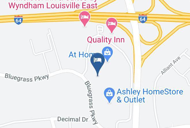 Jefferson - Tru By Hilton Louisville East Maps