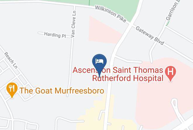 Rutherford - Tru By Hilton Murfreesboro Maps