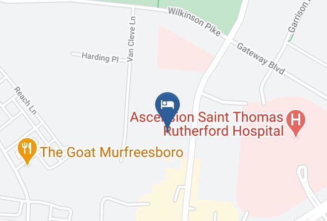 Rutherford - Home2 Suites By Hilton Murfreesboro Maps