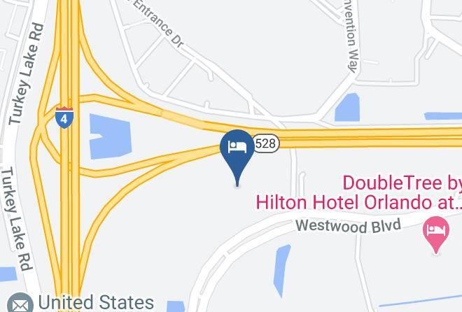 Orange - Tru By Hilton Orlando Convention Center Area Maps