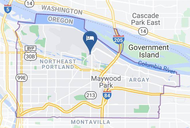 Multnomah - Tru By Hilton Portland Airport Maps