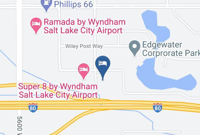 Tru By Hilton Salt Lake City Airport Map