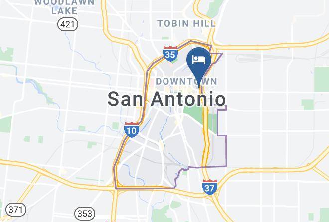 Bexar - Tru By Hilton San Antonio Downtown Riverwalk Maps