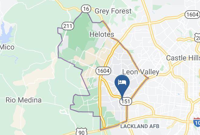 Bexar - Tru By Hilton San Antonio Lackland Seaworld Maps