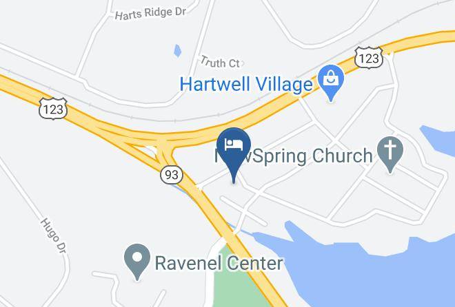 Oconee - Tru By Hilton Seneca Clemson Maps