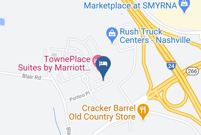Rutherford - Home2 Suites By Hilton Smyrna Nashville Maps
