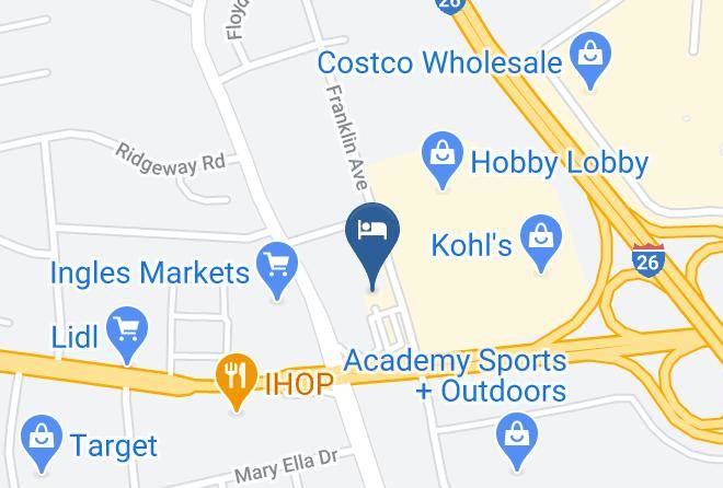 Tru By Hilton Spartanburg Map