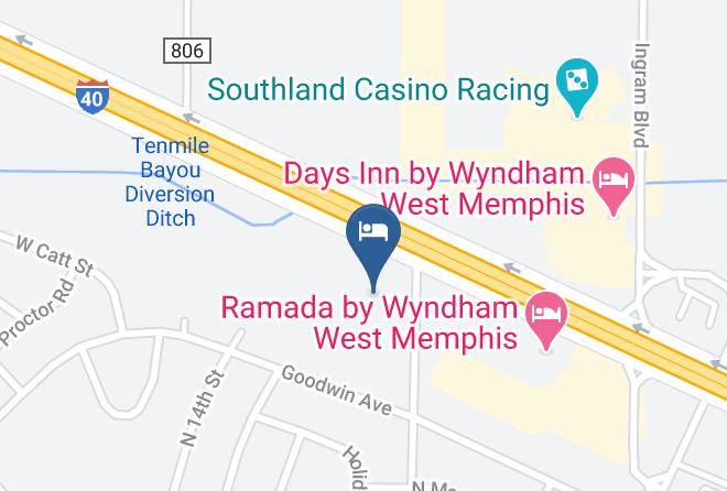 Crittenden - Tru By Hilton West Memphis Maps