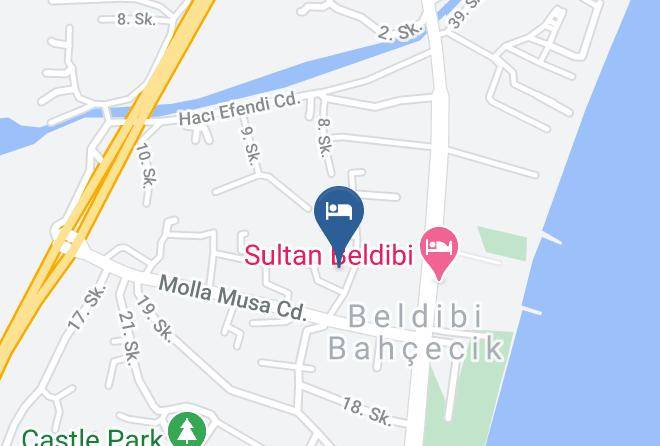 Konyaalti - Trua Hotel Maps