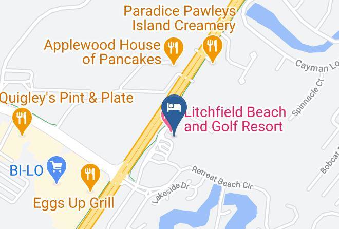 Georgetown - True Blue Resort By The Litchfield Company Maps