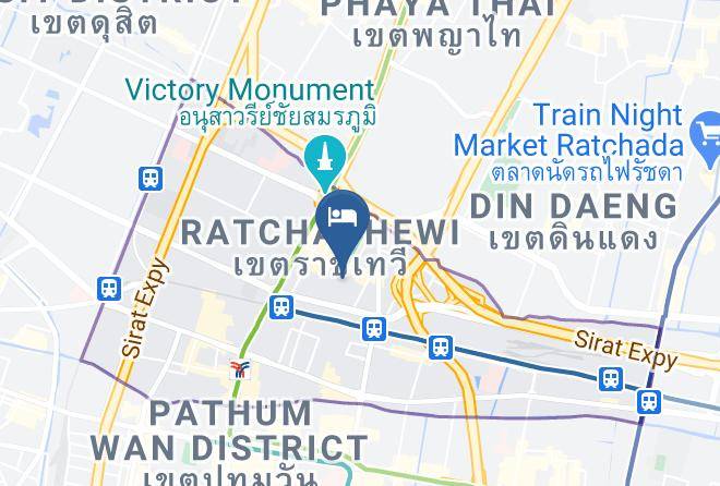 Ratchathewi - True Siam Rangnam Hotel Maps