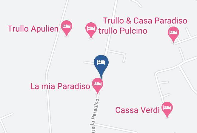 Brindisi - Trull Of Paradise With Pool White Ostuni Puglia Maps