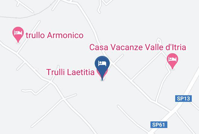 Brindisi - Trulli Laetitia Maps