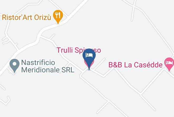 Brindisi - Trulli Spinuso Maps