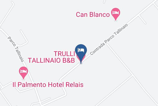 Trulli Tallinaio B&b Map