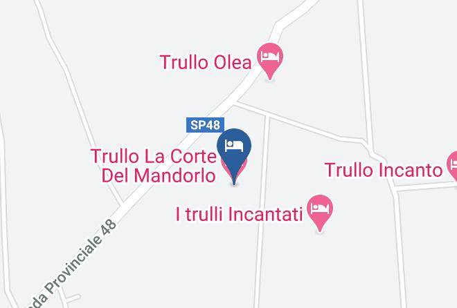 Brindisi - Trullo La Corte Del Mandorlo Maps