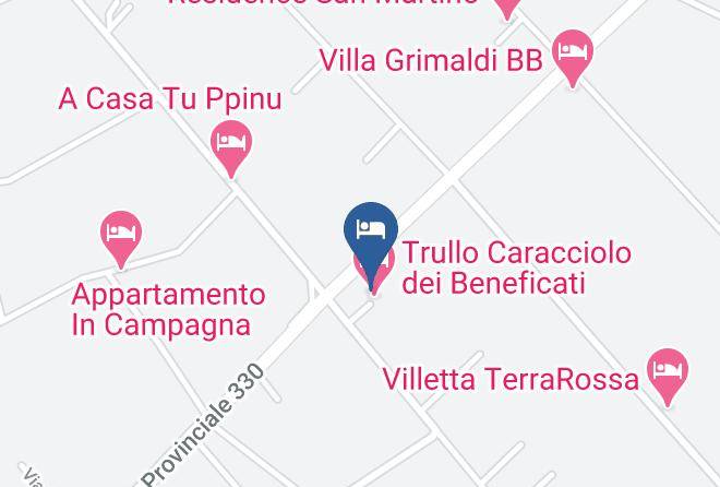 Lecce - Trullo Macchie Maps