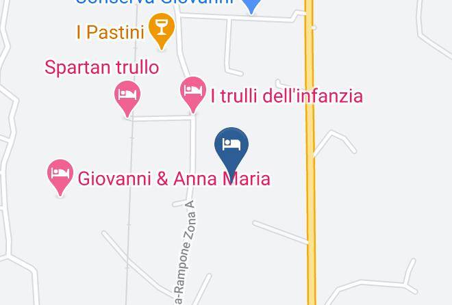 Taranto - Trullo Rampone Maps