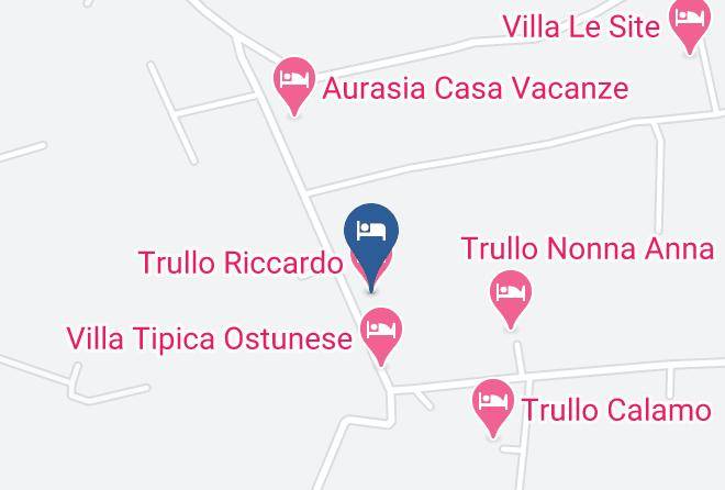 Brindisi - Trullo Riccardo Maps