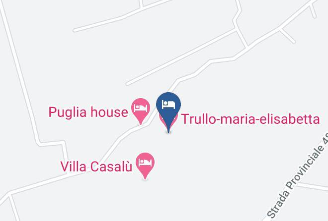 Brindisi - Trullo Maria Elisabetta Maps