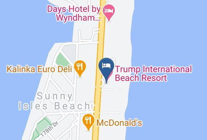 Miami Dade - Trump International Beach Resort Maps