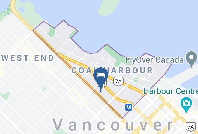 Trump International Hotel & Tower Vancouver Map