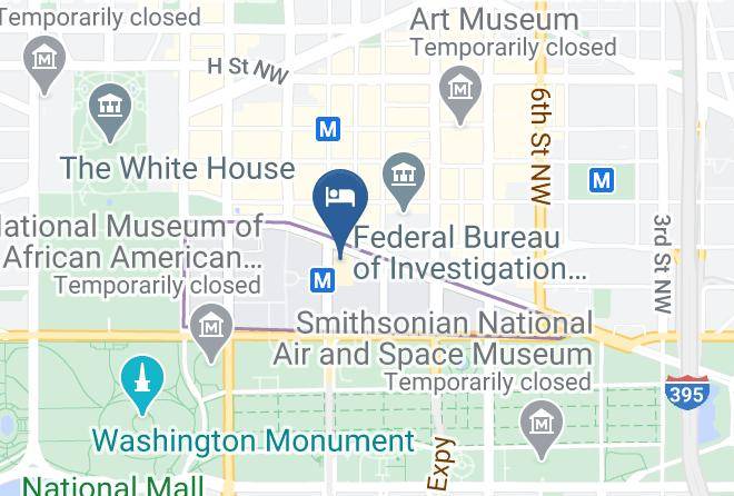 City Of Washington - Trump International Hotel Washington Dc Maps