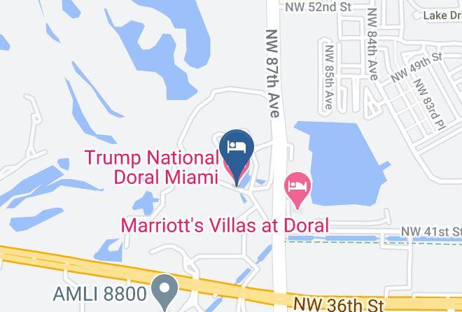 Miami Dade - Trump National Doral Miami Maps