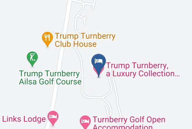 Trump Turnberry A Luxury Collection Resort Scotland Map