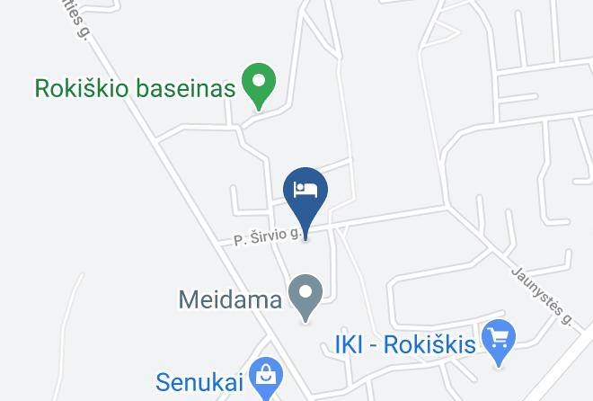 Rokiskis District Municipality - Trumpalaike Buto Nuoma Apgyvendinimas Maps