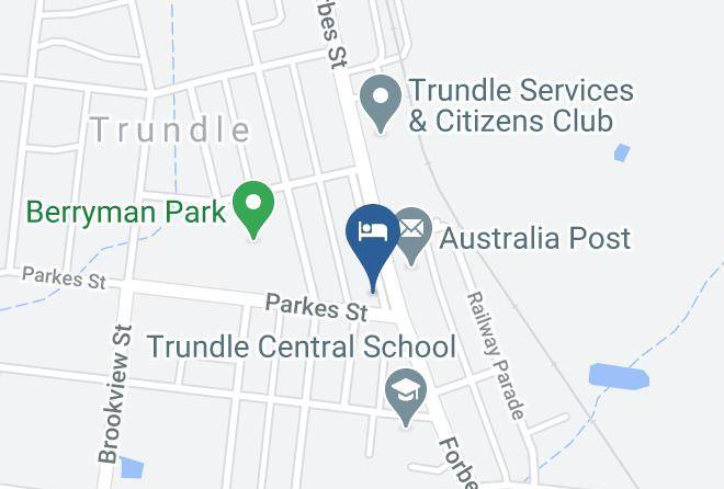 Parkes - Trundle Hotel Maps
