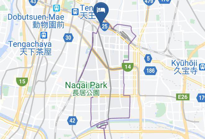 Osaka City Higashisumiyoshi Ward - Trusty Residence Tennoji East Maps