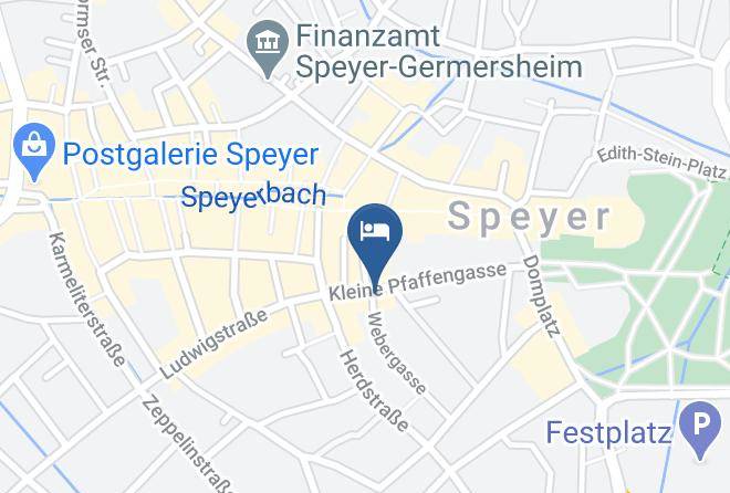 Spires - Trutzpfaff Hotel Garni Mit Fruhstuck Maps