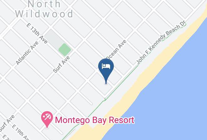 Cape May - Trylon Beach Resort Maps