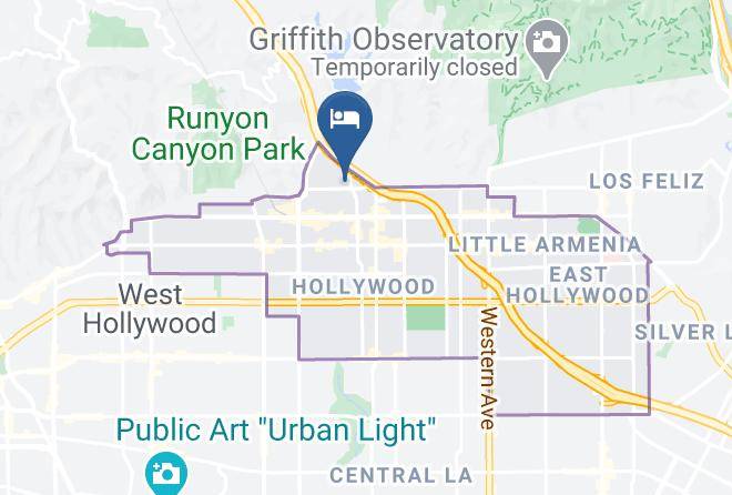 Los Angeles - Trylon Hotel Maps