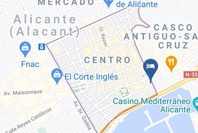 Alicante - Hotel Alicante Gran Sol Affiliated By Melia Maps