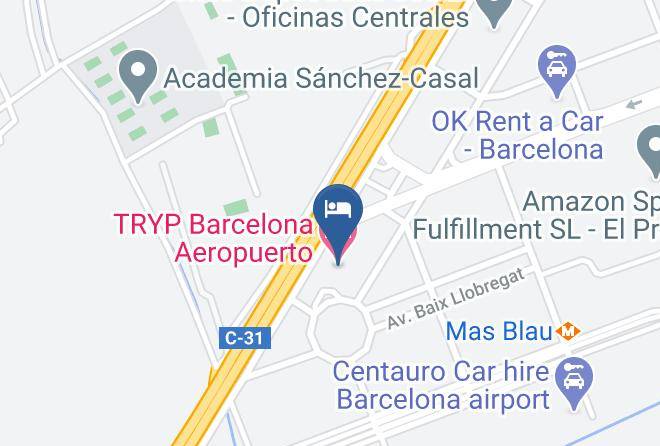 Barcelona - Hotel Barcelona Aeropuerto Affiliated By Melia Maps