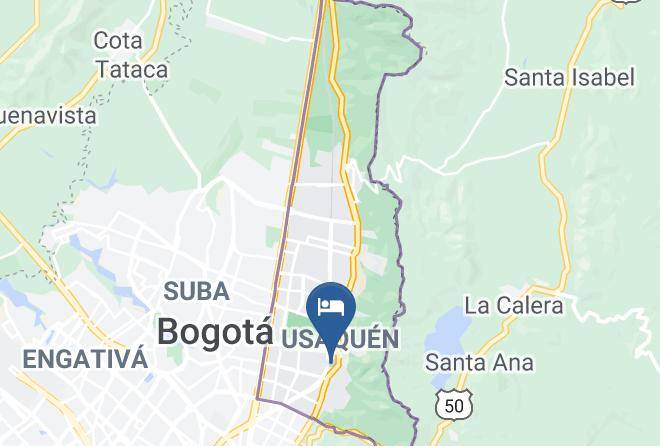 Bogota - Tryp Bogota Usaquen Maps