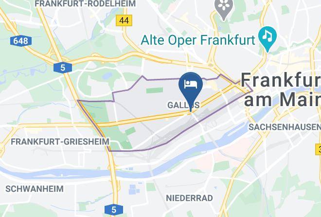 Tryp By Wyndham Frankfurt Map